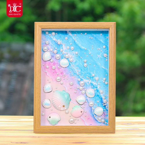 2025年新款浪漫海岸珍珠钻石画