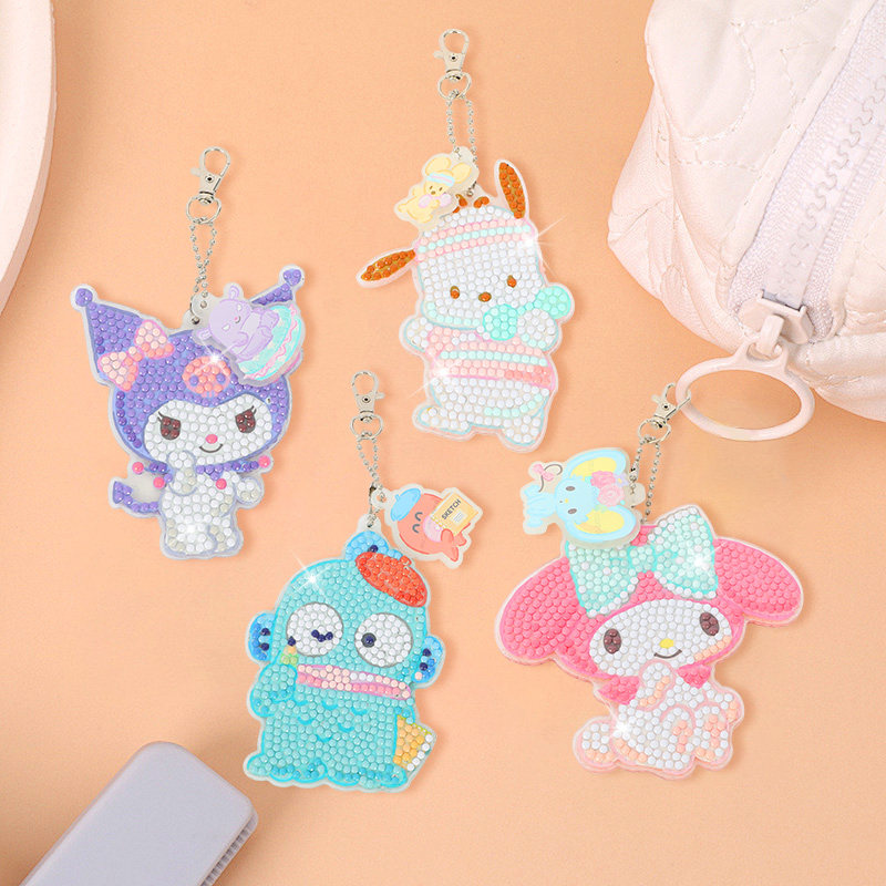 蒂彩DC限定款Kitty钻石绣挂饰图片