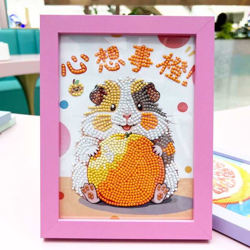 蒂彩DC2025年新款心想事成送老师钻石画手工diy带框教师节礼物