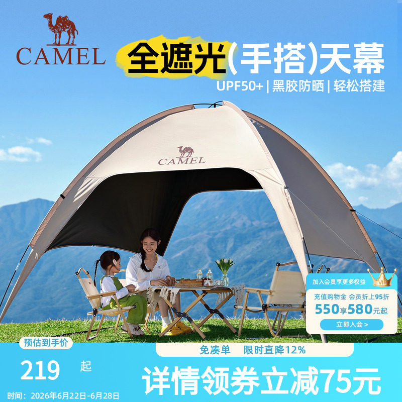 黑胶防晒简易速搭遮阳效果好