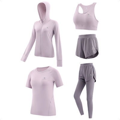 骆驼专业五件套瑜伽服