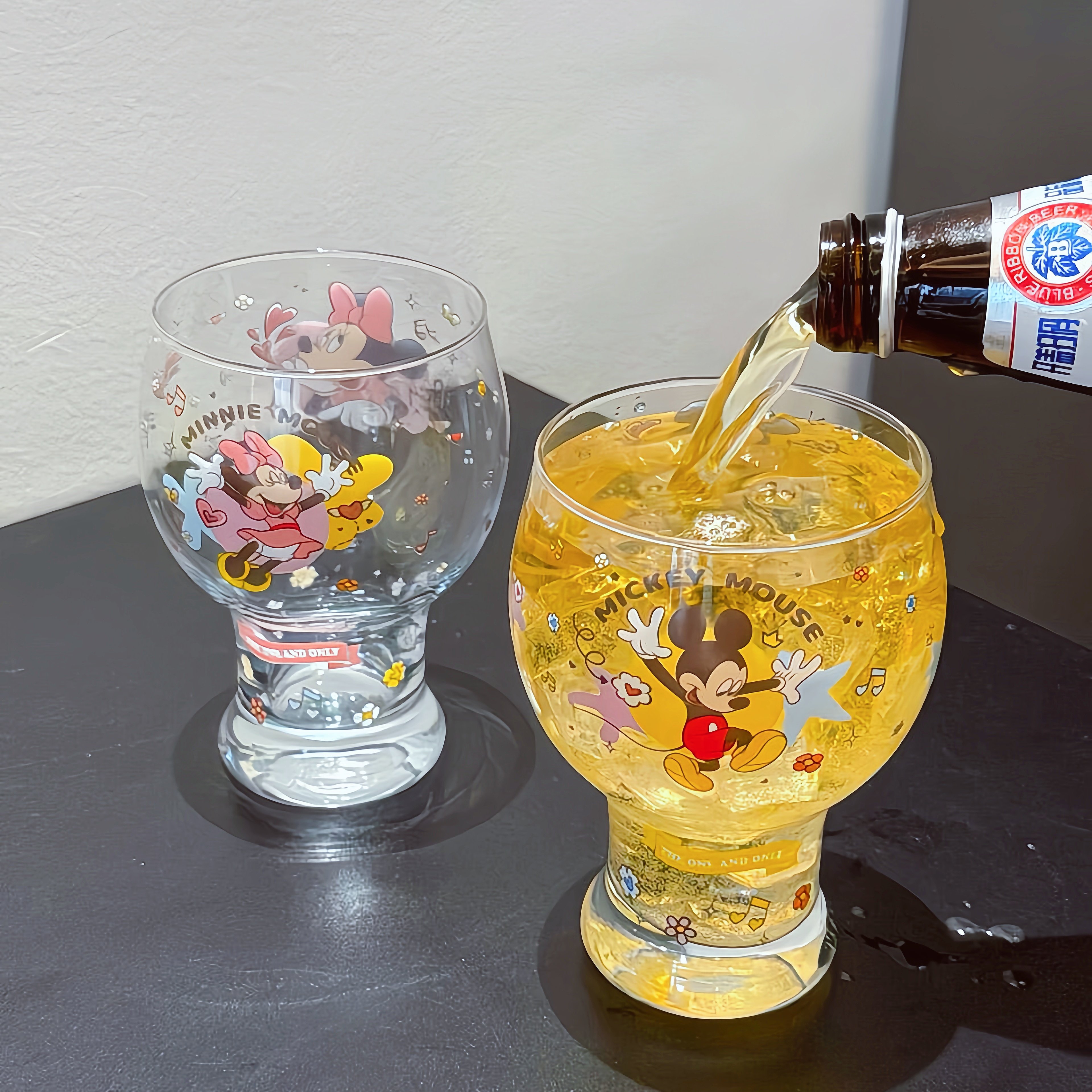 稀奇古怪啤酒杯饮品杯玻璃杯水杯咖啡杯果汁杯水杯牛奶杯水果茶杯图片
