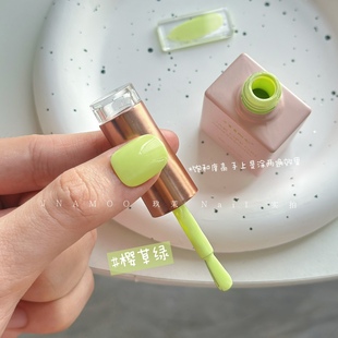 春日小众色～【樱草绿】甲油胶 鲜艳奶绿色马卡龙高级感单色 42#