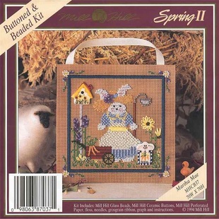 Q鱼十字绣 MHCB37 MH珠 自制陶瓷扣 纸板 现货 MQ