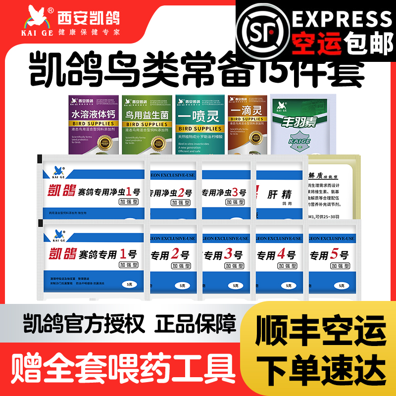 凯鸽鹦鹉鸟鹦鹉电解质益生菌肝精