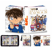 名侦探柯南周边卡册明侦典藏卡片收集册大容量拉链式 皮质卡牌卡包