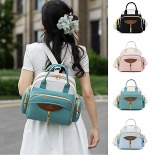 妈咪包小号母婴包多功能防水轻便单双肩手提大容量妈妈外出遛娃包