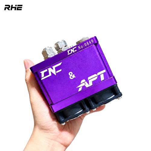RHECNC&APT控制器联名款一体水冷水泵铝合金散热器12V水冷排
