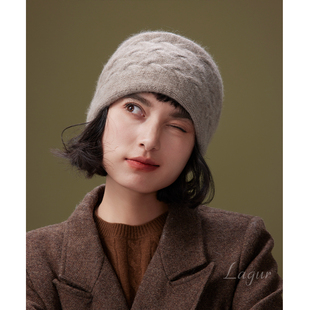 知性好物 头套保暖护颈脖套发带围巾冬 100%Cashmere山羊绒围脖