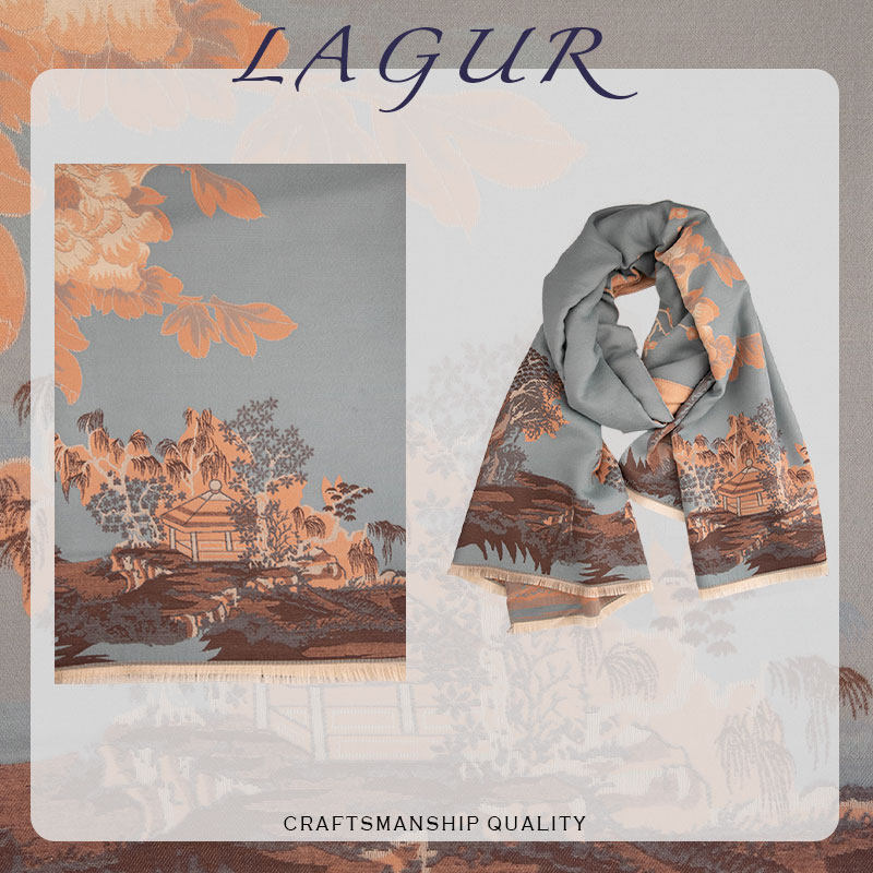 山亭秋色丨雅韵蓝双面棉质提花围巾披肩两用大尺寸仿羊绒送妈妈冬,服饰配件/皮带/帽子/围巾,围巾/丝巾/披肩,淘宝优惠券,粉丝福利购,淘宝优惠卷