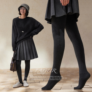 连裤 女秋裤 袜外穿 穿上不想脱＞高弹加厚打底裤 Lagur＜一条过冬