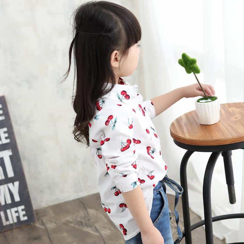 Chemise fille à manche longue - Ref 2086308 Image 3