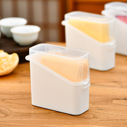 翻盖芝士片收纳盒厨房