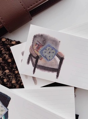 zian paper沙发椅便签分装韩系盐系ins风手帐素材森系素气装饰