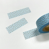 饰打底基础款 韩系盐系手帐素材装 yoyil波点胶带分装 韩国正版