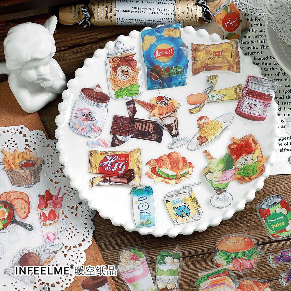 可爱甜点糖果零食贴纸包 周末商店 ins风日常手帐装饰素材diy,文具电教/文化用品/商务用品,贴纸/立体贴纸,淘宝优惠券,粉丝福利购,淘宝优惠卷