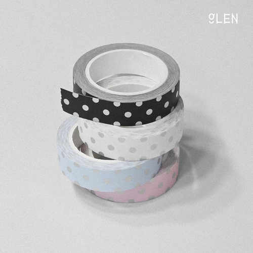 温柔波点韩国正版glen胶带分装