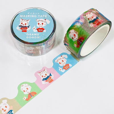 日本正版osamu异形可爱小人胶带