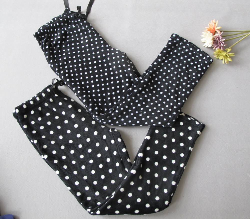 长裤珊瑚绒女厚保暖家居睡裤