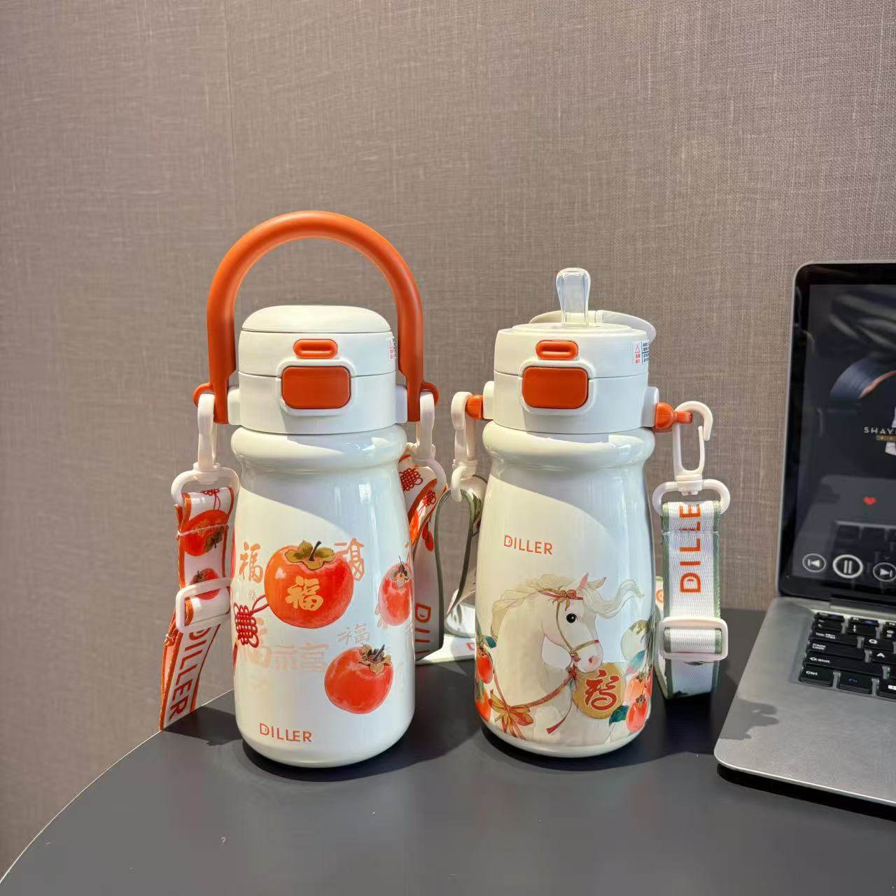 新款高颜值大容量316不锈钢保温杯女生可爱便携上学旅行水杯子,餐饮具,保冷/保温杯,淘宝优惠券,粉丝福利购,淘宝优惠卷