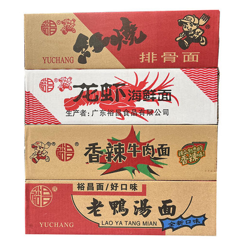 裕昌红烧排骨面袋装面