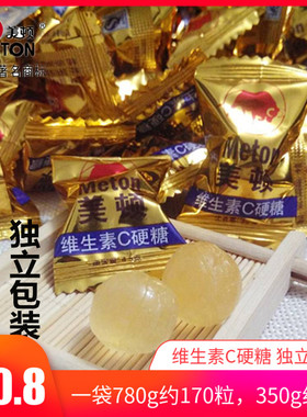美顿维生素C硬糖 维C糖果红牛糖VC糖婚庆糖 清新口气薄荷糖润喉糖