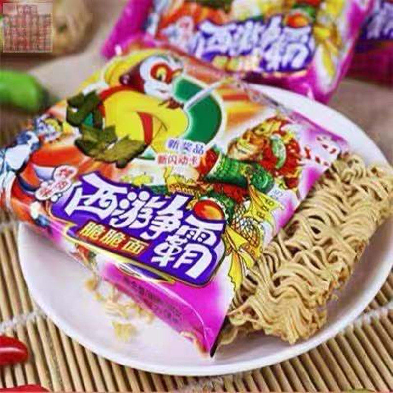 小金猴好汉面捏碎80后怀旧干脆面