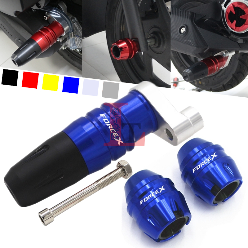 雅马哈forceX福颖125改装防摔球