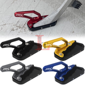 适用光阳AK575 边撑加大座小脚架侧撑防滑垫侧踢辅助器 AK550改装