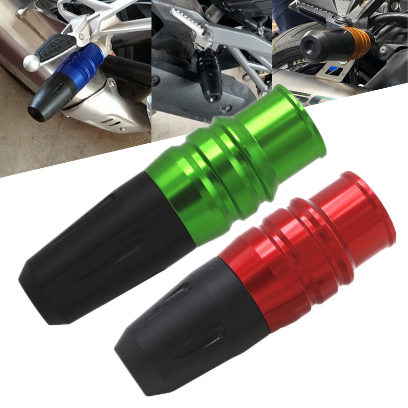 适用国产嘉爵N19 Z1000/sx街车 400CC 350改装排气管防摔球胶棒柱