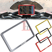 适用升仕150X改装 饰盖显示屏保护框铝合金屏幕边缘壳罩配件 仪表装