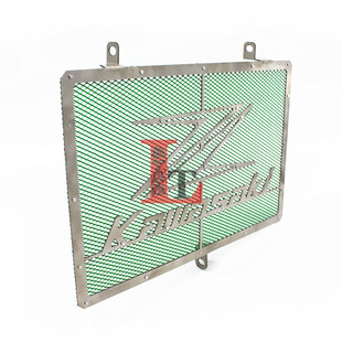 适用川崎Z1000/SX Z750 Z800 ZR800改装不锈钢水箱网水箱罩保护罩