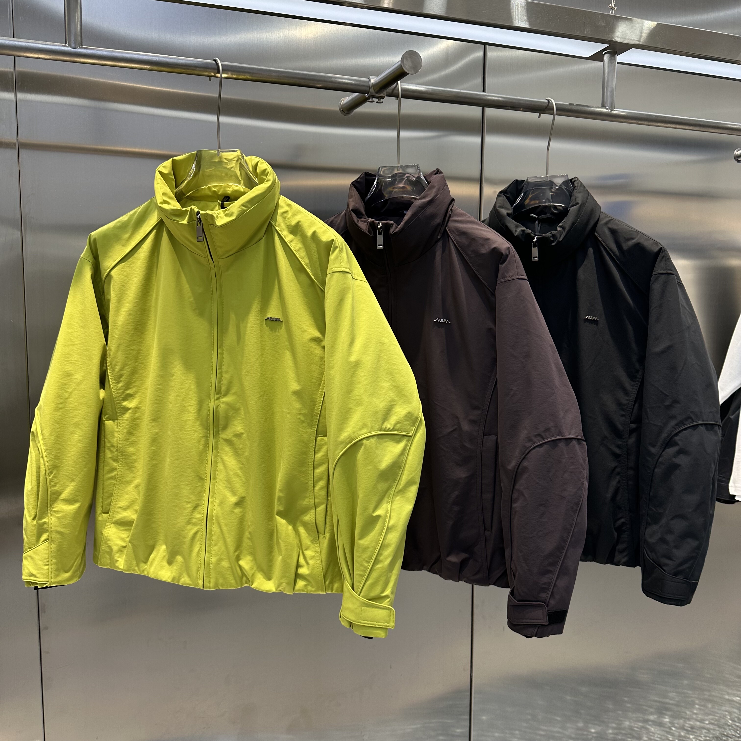 2025冬季男士户外三防90绒羽绒服工装机能立领休闲时尚情侣夹克潮