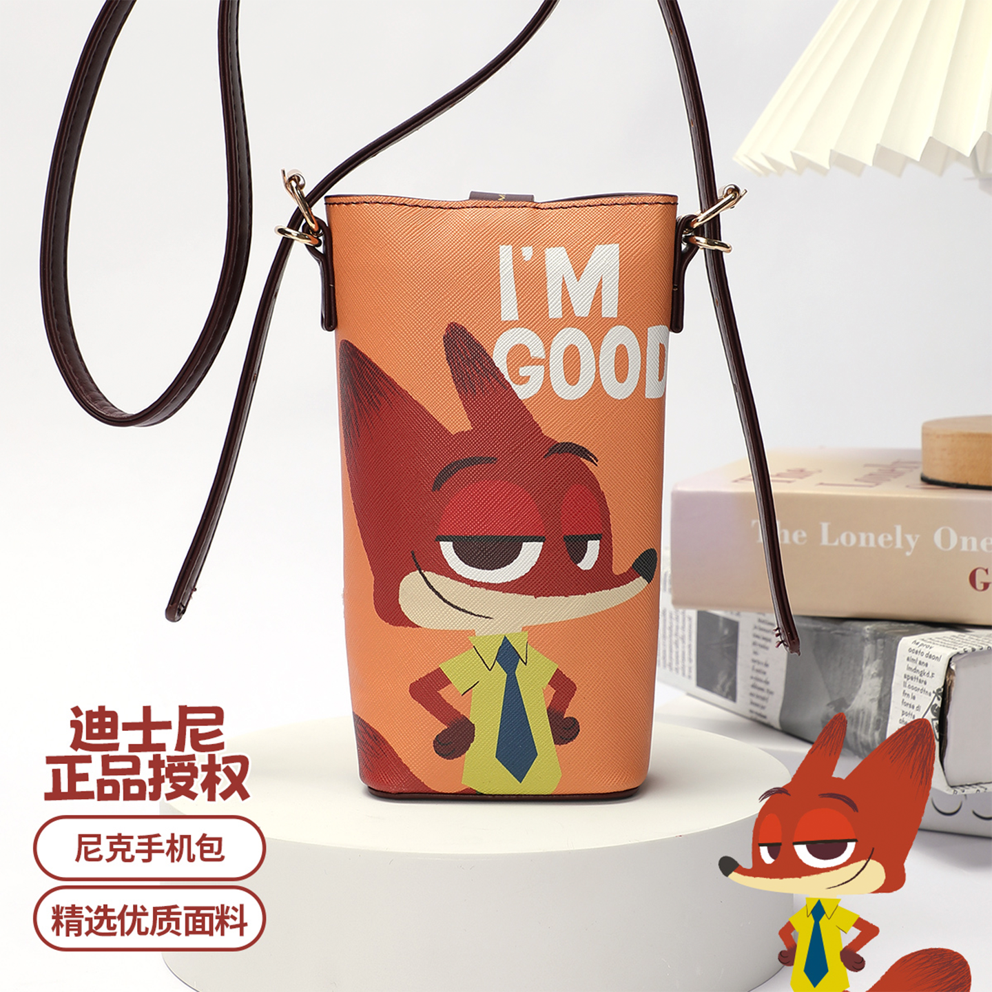 【迪士尼同款】2025新品尼克系列超酷帅迷你款时尚百搭卡通单肩包