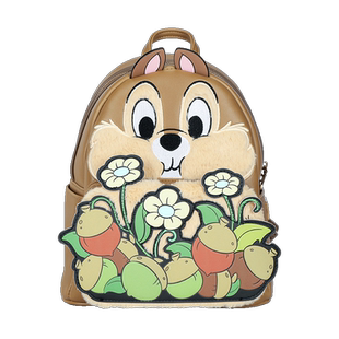 麦斯卡×迪士尼正品双肩包女2026新款卡通可爱百搭大学生书包背包