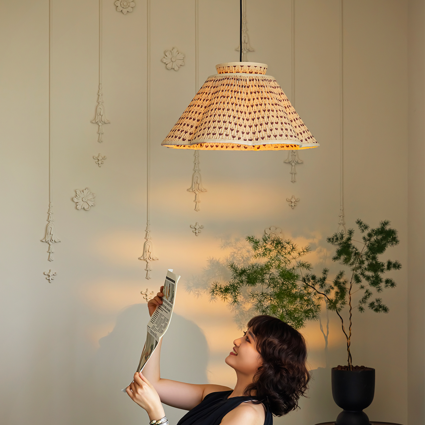 法式中古风卧室吊灯主卧灯餐厅灯