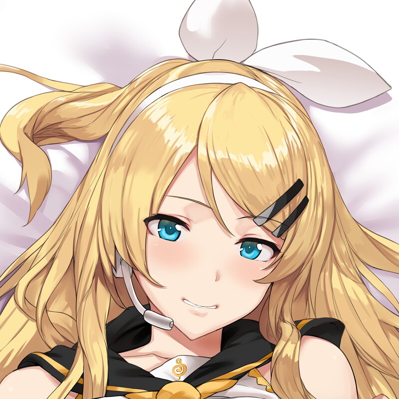 镜音双子动漫等身抱枕套动漫周边等人双面