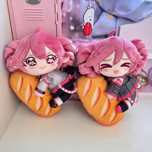 日本SHORPE可爱Teto 法棍面包kasane teto plush毛绒玩偶公仔礼物