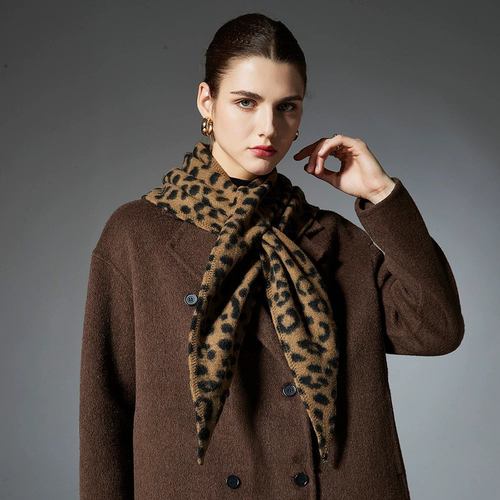 法国高级感羊绒围巾女秋冬季披肩