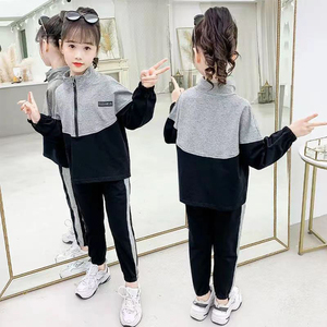 女童套装夏季薄款2026夏款运动服