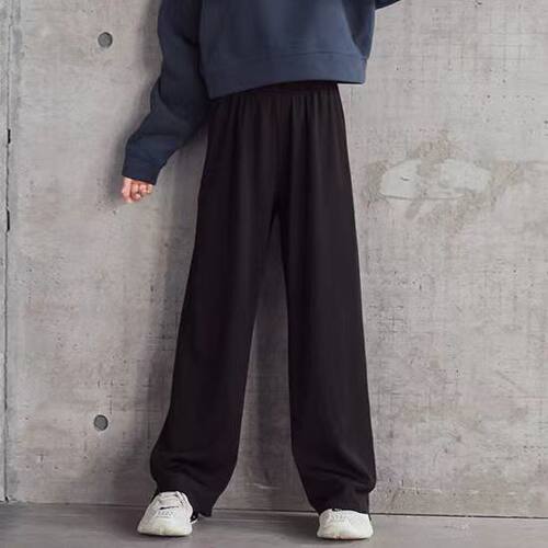 女童阔腿裤春秋2025秋冬长裤直筒