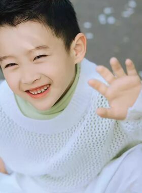 童装儿童毛衣男童宝宝摄影服装帅