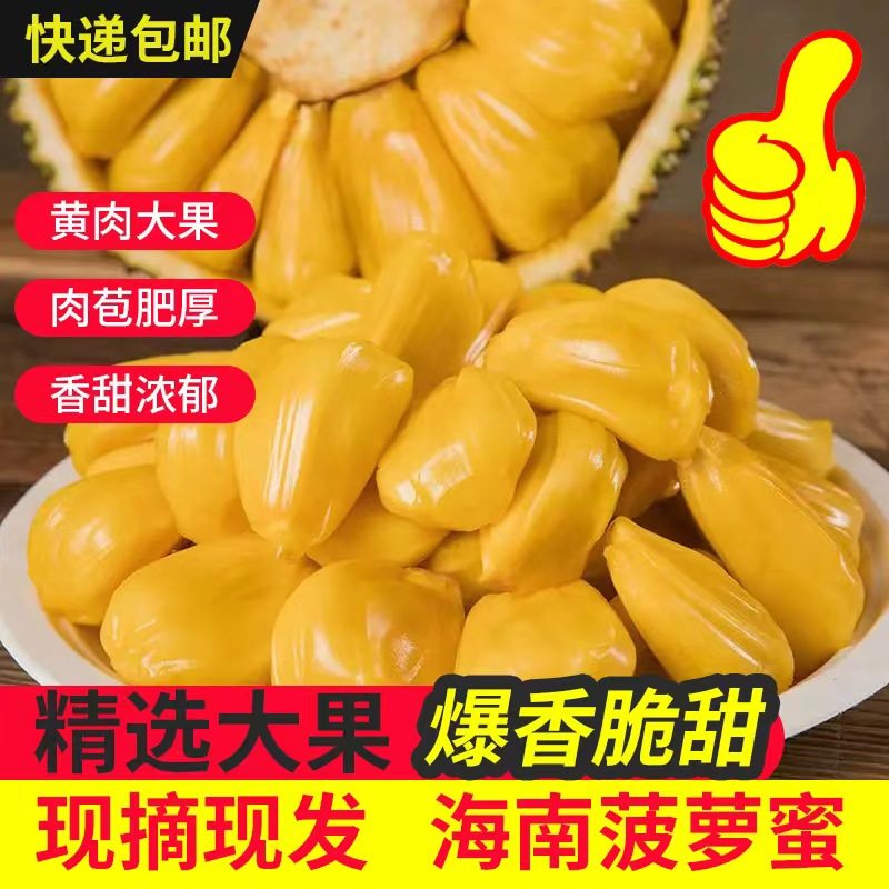 海南正宗黄肉菠萝蜜精选果一整个波罗蜜顺丰包邮包熟坏果包赔