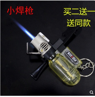超值小型直冲防风大容量气体充气焊接气喷机烧香打火机塑料打火机