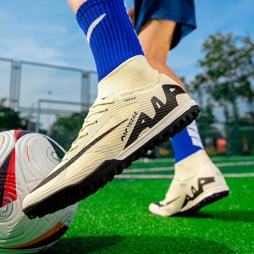 青少年足球鞋碎钉中学生运动训练鞋男女儿童球场比赛长钉球鞋