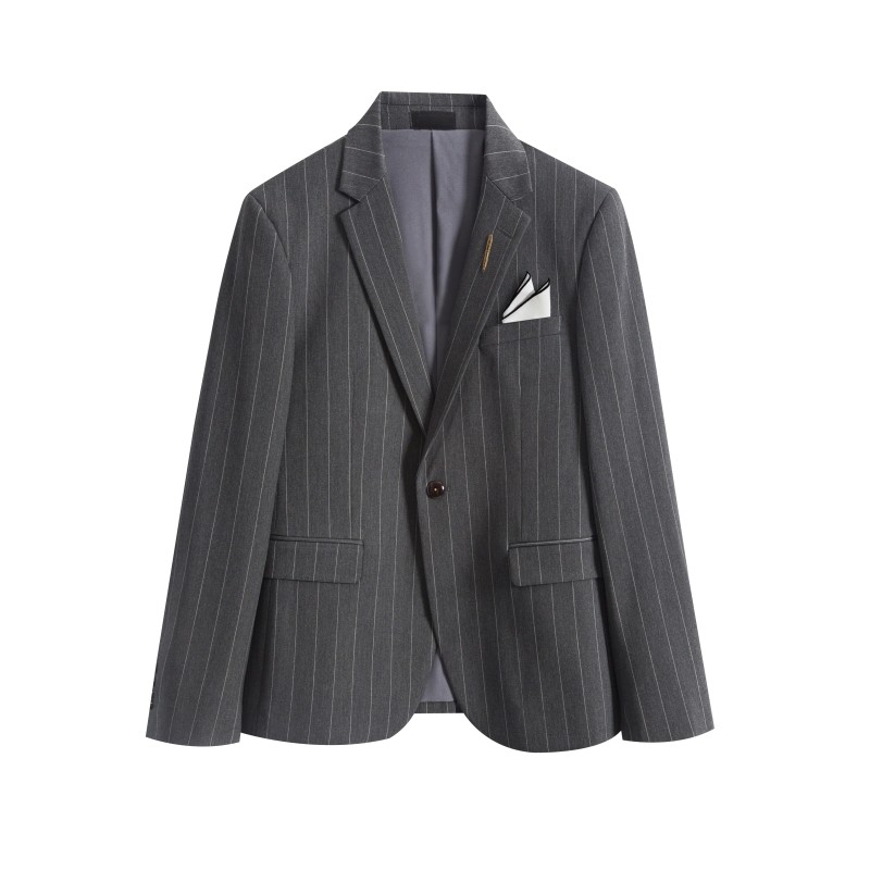 英伦修身条纹西服套装男礼服职业商务结婚正装礼服潮SJT808-P260,男装西服套装,星座1012
