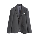 时尚新款条纹西装三件套结婚礼服职业商务修身西服潮SJT808-P260，男装西服套装，星座1012
