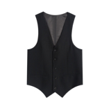 英伦修身男士马甲时尚韩版绅士马夹坎肩发型师工装潮M802-P60，男装工装外套，星座1012