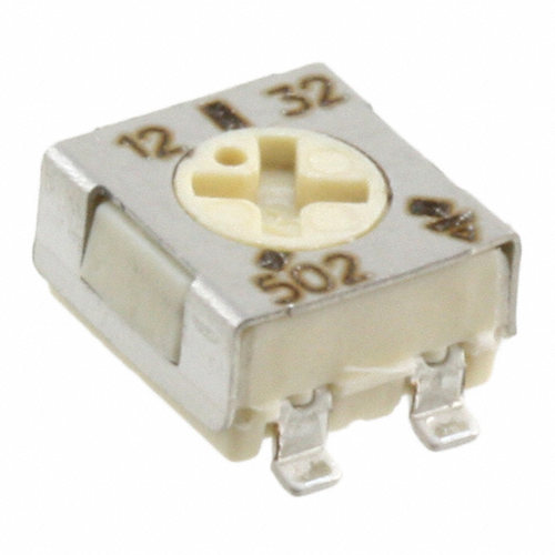 TS53YL502MR10【TRIMMER 5K OHM 0.25W GW TOP ADJ】