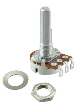 P160KNP-0FC25C10K【POT 10K OHM 1/10W PLASTIC R-LOG】